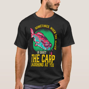 T-shirt La carpe se moque de vous Pêcheur