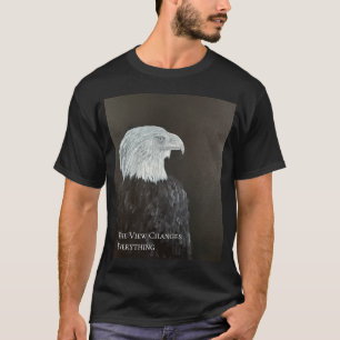 T-shirt La carte aigle « La vue change tout »