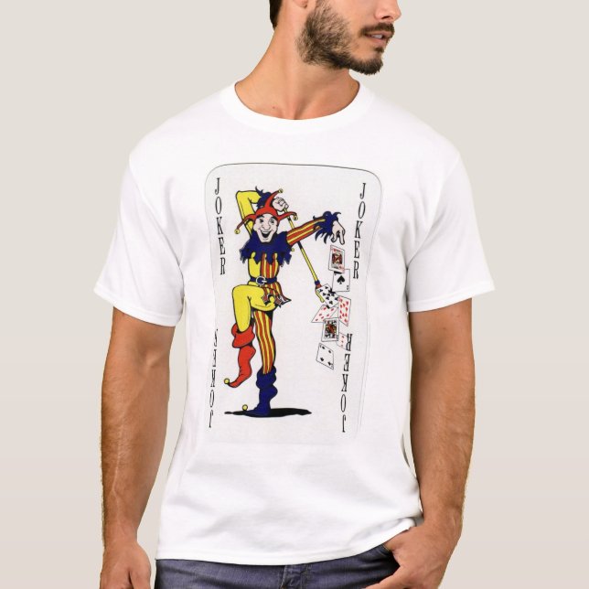 T-shirt La carte de joker (Devant)