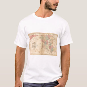 T-shirt La carte de Martenet du Maryland, édition d'atlas