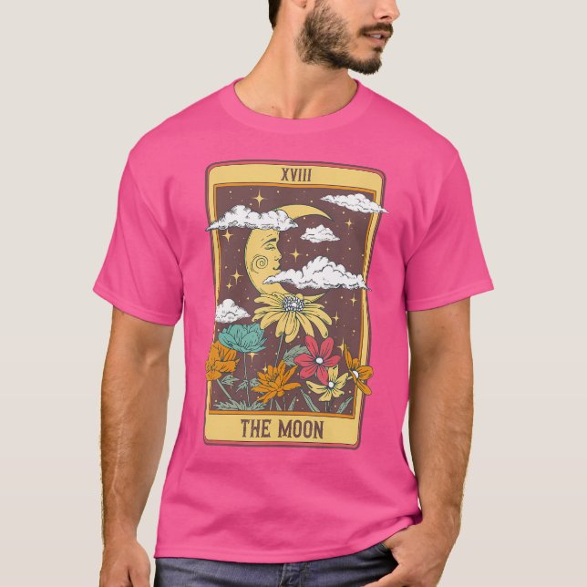 T-shirt La carte de tarot de la Lune (Devant)