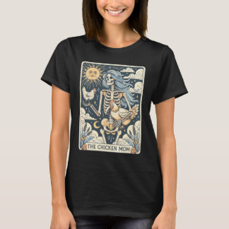 T-shirt La carte de tarot de la mère poulet