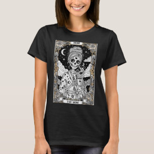 T-shirt La carte de tarot de la mère squelette gothique vi