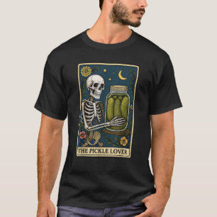 T-shirt La carte de tarot de l'amateur de cornichons
