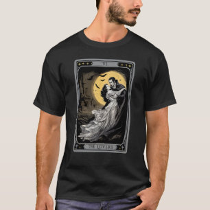 T-shirt La carte de tarot des Amants – Dracula vampire got