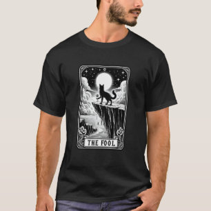 T-shirt La carte de tarot du Fou Arcane O Mème de chat Arc