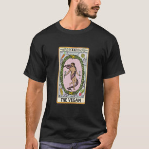 T-shirt La carte de tarot végane Vie végane Environnement