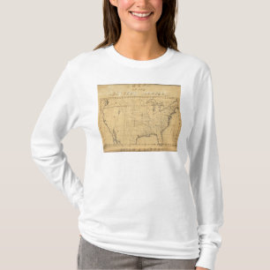 T-shirt La carte des enfants des Etats-Unis