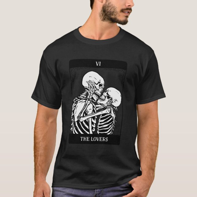 T-shirt La carte Tarot Lovers (Devant)