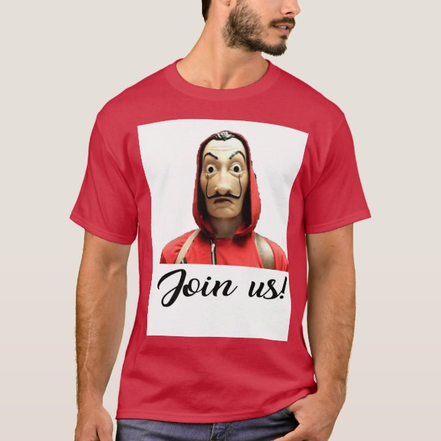 T-shirt la casa de papel (Devant)