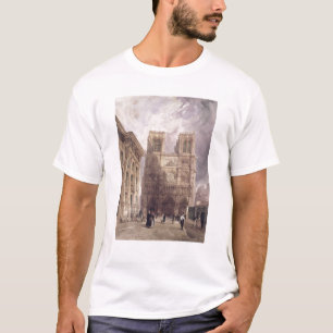 T-shirt La cathédrale de Notre Dame, Paris, 1836