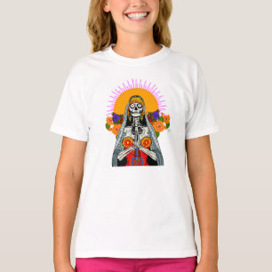 T-shirt La Catrina dans un style moderne et coloré