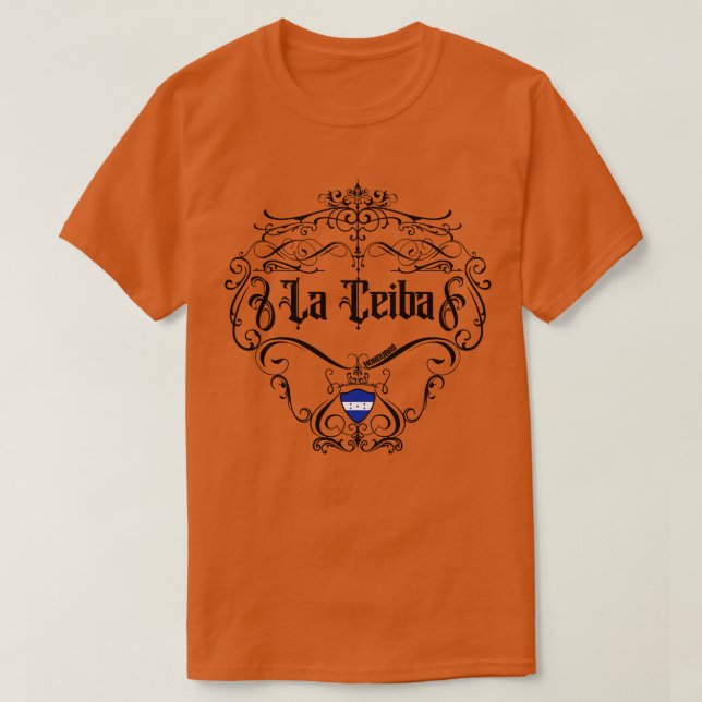T-shirt La Ceiba design Vintage (Design devant)