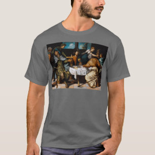 T-shirt La Cène à Emmaüs par Tintoretto
