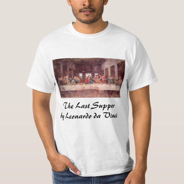 T-shirt La Cène de Léonard de Vinci, Renaissance (Devant)