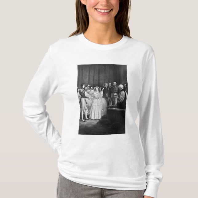 T-shirt La cérémonie mariage (Devant)