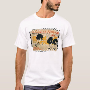 T-shirt "La chaîne de Simpson", Paris (litho de couleur)
