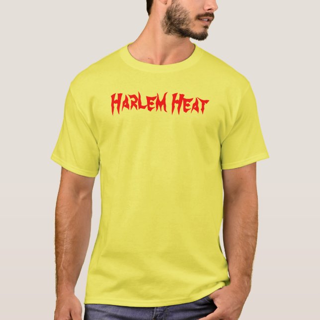 T-shirt La chaleur de Harlem (Devant)