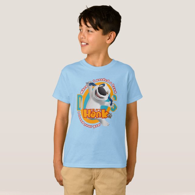 T-shirt La chaleur de Paw | Enfants (Devant entier)