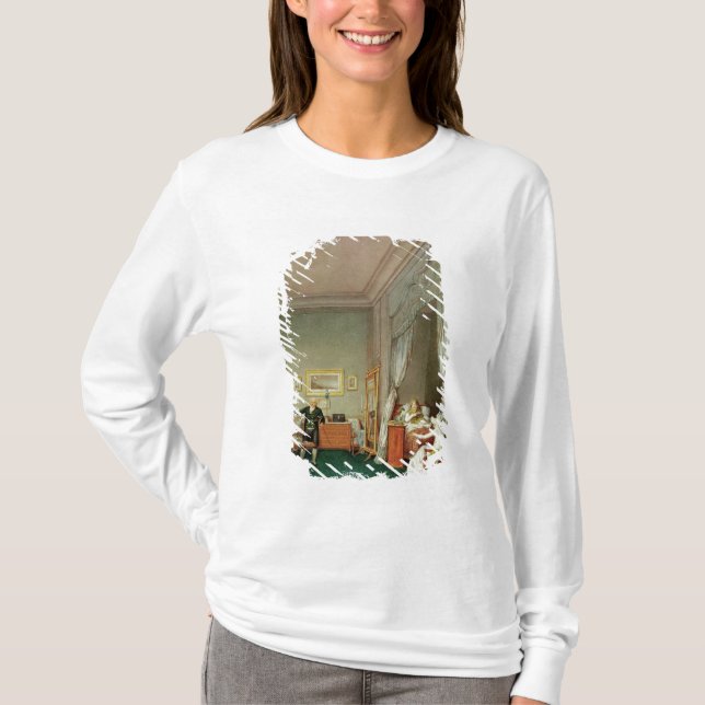 T-shirt La chambre à coucher de l'impératrice avec (Devant)
