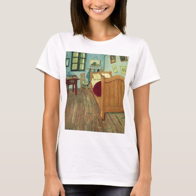 T-shirt La chambre à coucher de Vincent dans Arles (Devant)