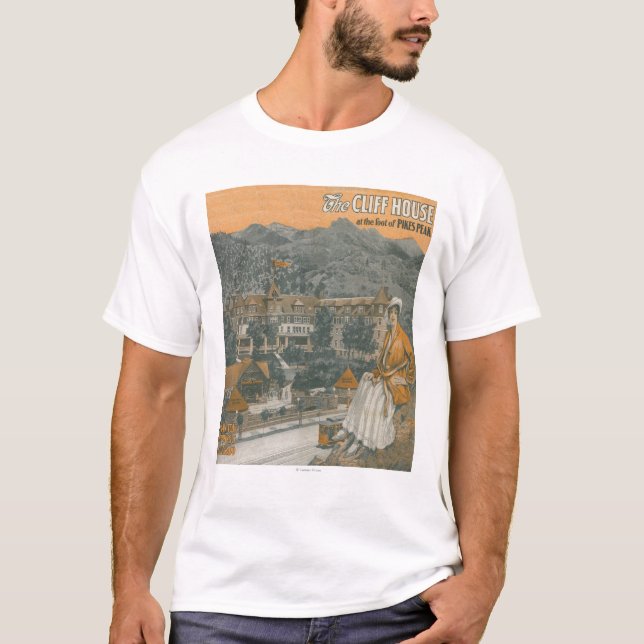T-shirt La Chambre de falaise et la crête de brochets (Devant)