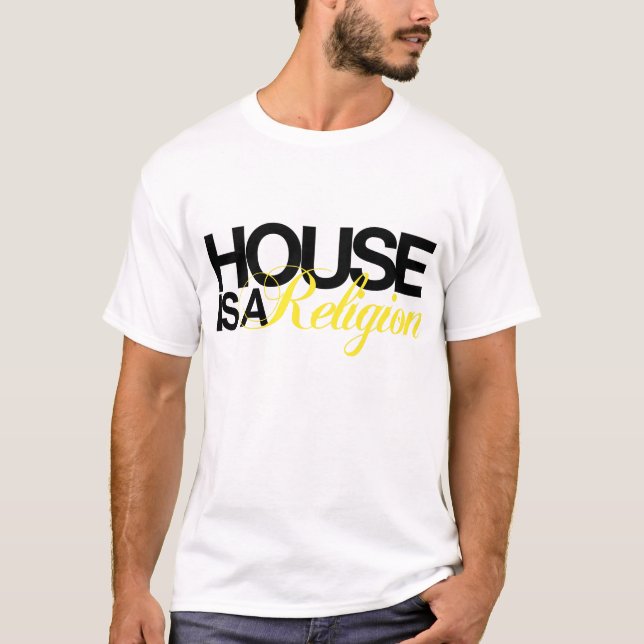 T-shirt La Chambre est une religion (Devant)