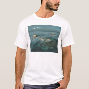 T-shirt La Chambre et le joint de falaise bascule (1157)