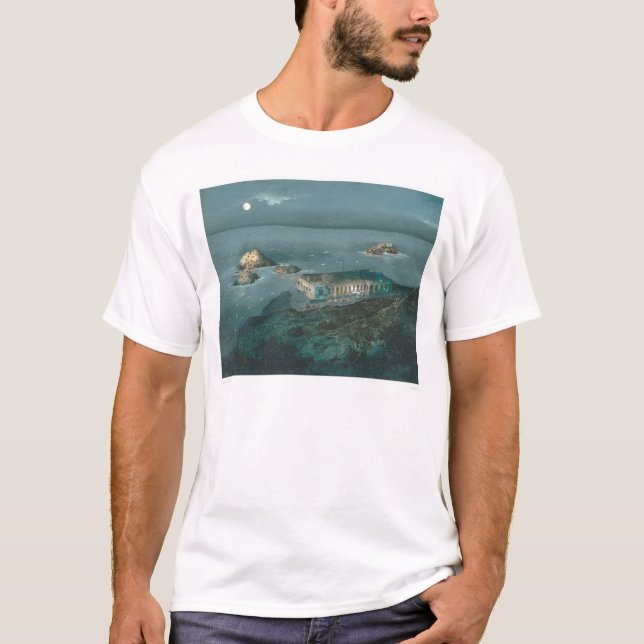 T-shirt La Chambre et le joint de falaise bascule (1157) (Devant)