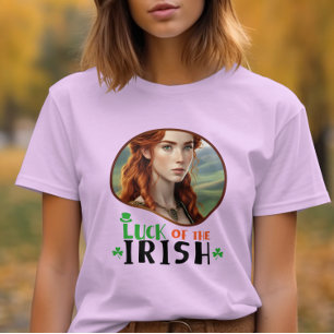 T-shirt La chance des Irlandais - Emerald Isle Revelry