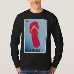 T-shirt La Chancla Mexicaine Slang Lottery Bingo Cartes