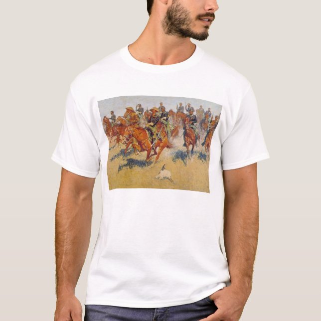 T-shirt La charge de cavalerie (Devant)