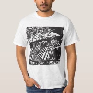 T-shirt La charrue de haine Mosh meurtre de mine