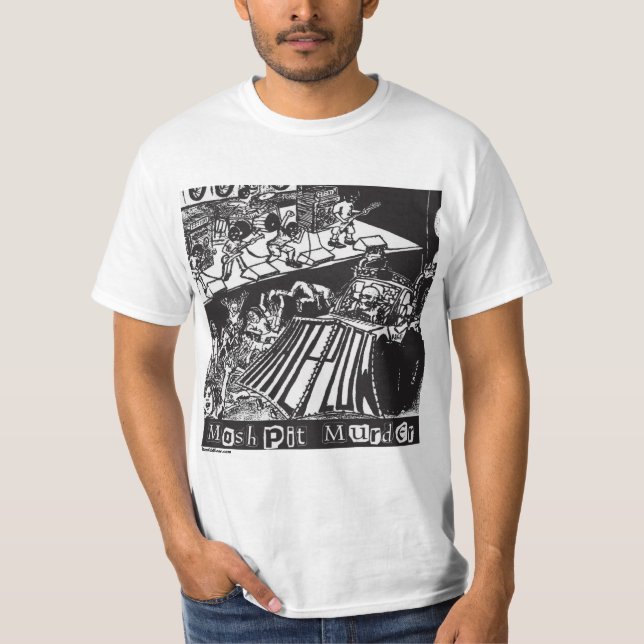 T-shirt La charrue de haine Mosh meurtre de mine (Devant)