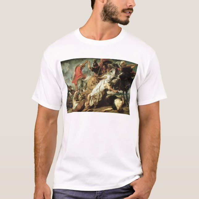T-shirt La chasse à lion, 1621 (Devant)