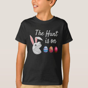 T-shirt La chasse au lapin de Pâques est ouverte