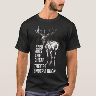 T-shirt La Chasse Aux Noix De Cerf Est Bon Marché Sous Un