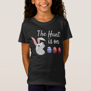 T-Shirt La chasse est ouverte Chasse aux œufs du lapin de 