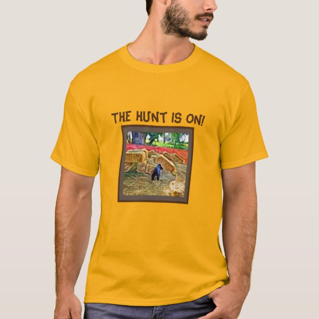 T-shirt La chasse est ouverte !T-shirts (Devant)