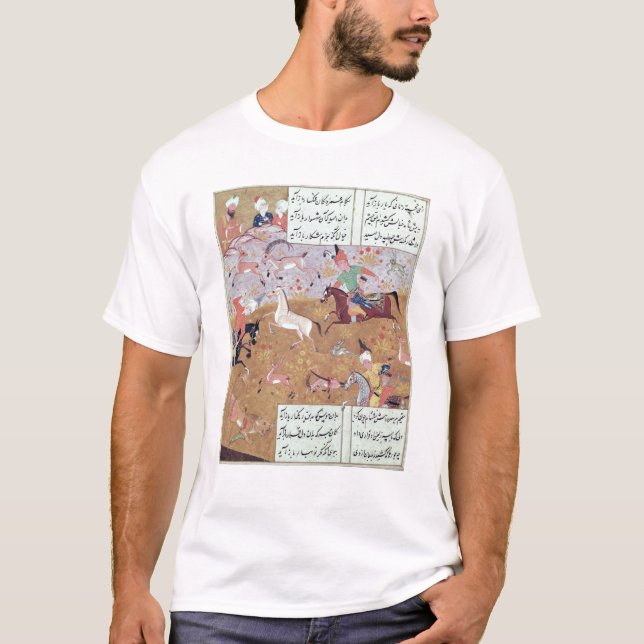 T-shirt La chasse royale (Devant)