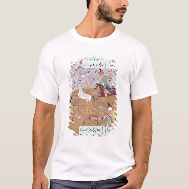 T-shirt La chasse royale (Devant)