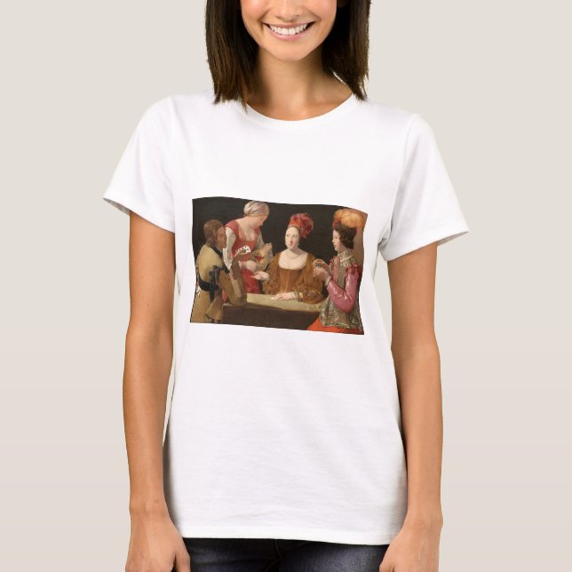 T-shirt La Cheat avec l'As des Clubs, La Tour (Devant)