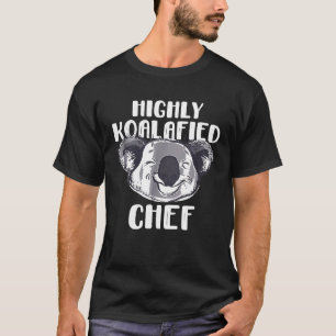 T-shirt La Chef Koala Porte Chemise Pour Femmes Et Hommes