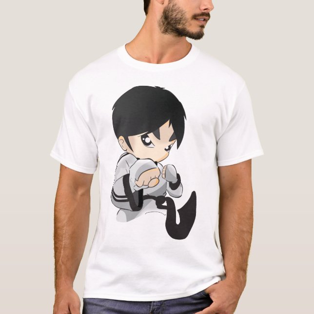 T-shirt La chemise #3 des hommes (Devant)