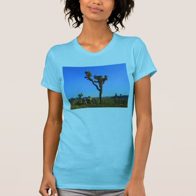 T-shirt La chemise d'arbre de Joshua (Devant)