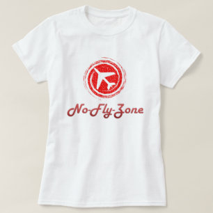T-shirt La chemise d'aucunes de mouche femmes de zone