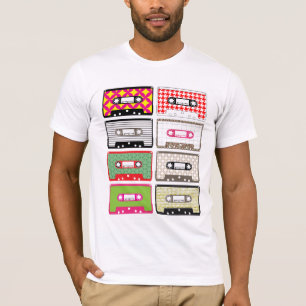T-shirt La chemise de bande de mélange des années 80
