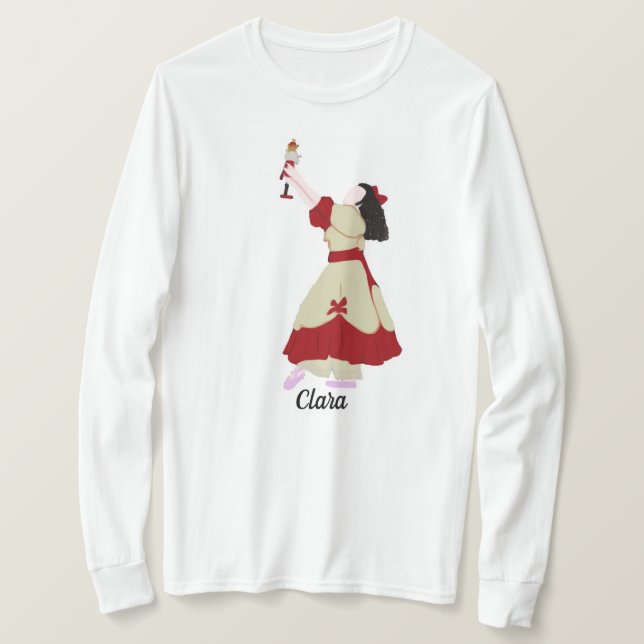 T-shirt La chemise de Clara de casse-noix (Design devant)