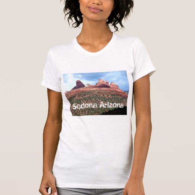 T-shirt La chemise de falaises de Sedona Arizona des (Devant)