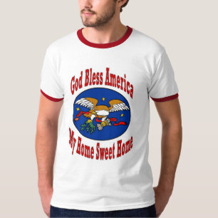 T-shirt La Chemise de l'Amérique bénie par Dieu